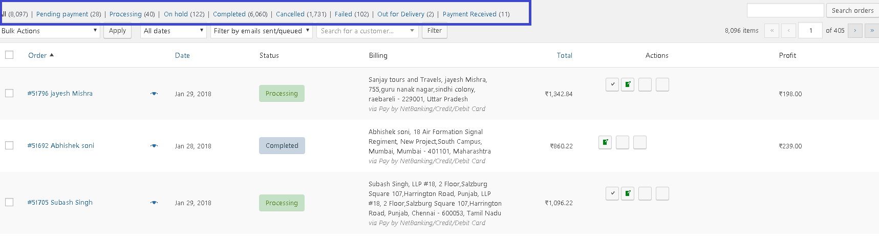 Order Management