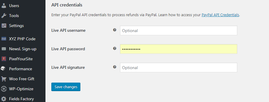 Automatic refunds
