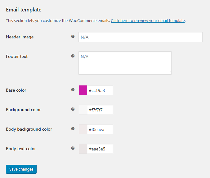 Customize email templates