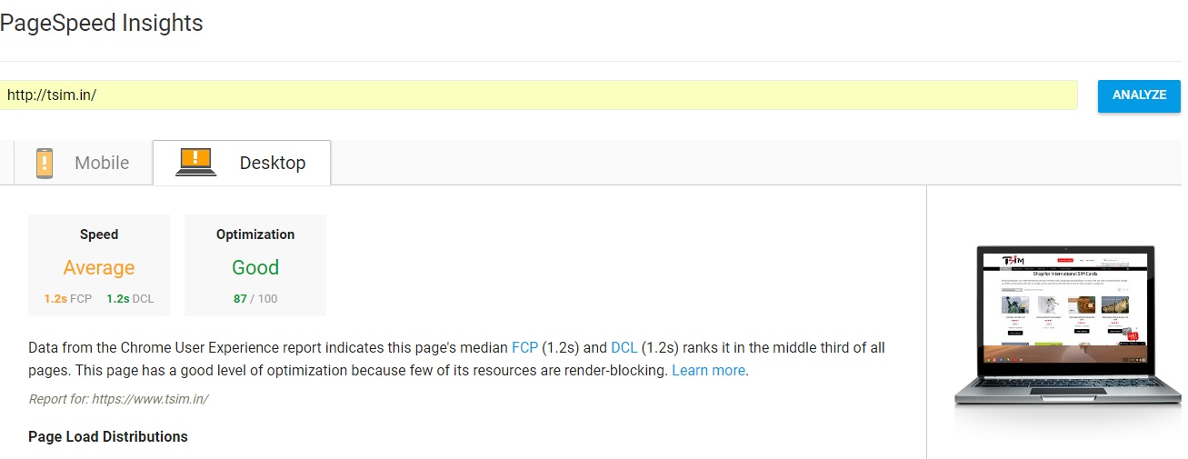 Google PageSpeed Insights