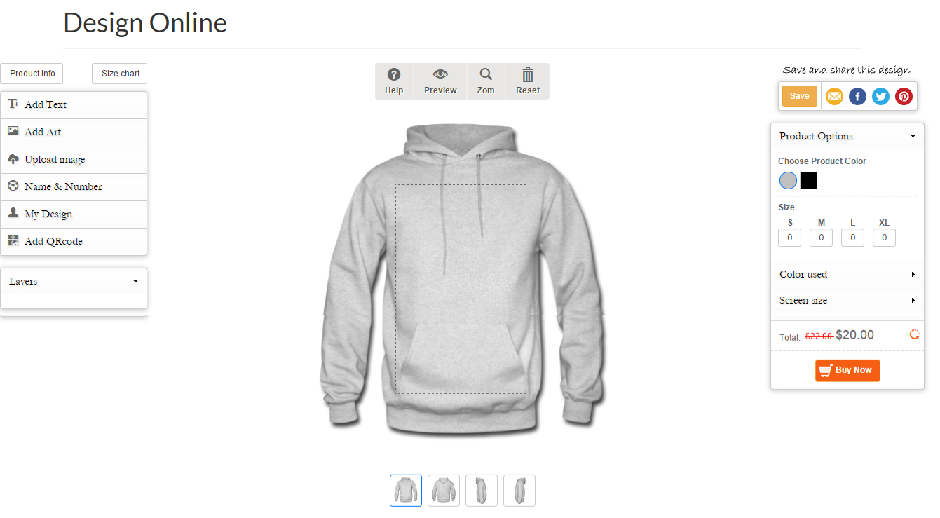 Product design for print on demand